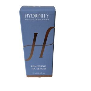 New Hydrinity RENEWING HA Hydrating Serum 15 ml 0.5 Fl Oz Travel Size